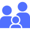 Icono familia Martajuliaadvocada blau